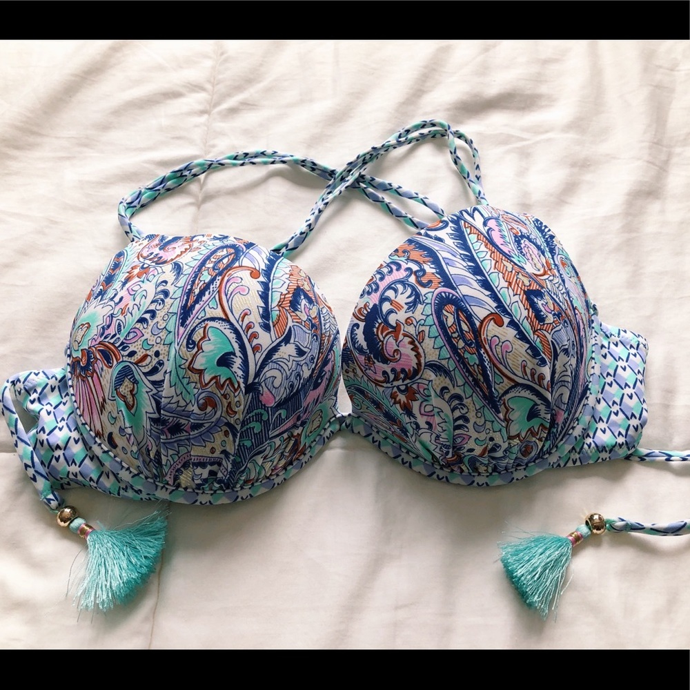 VS PAISLEY PUSH-UP BIKINI
